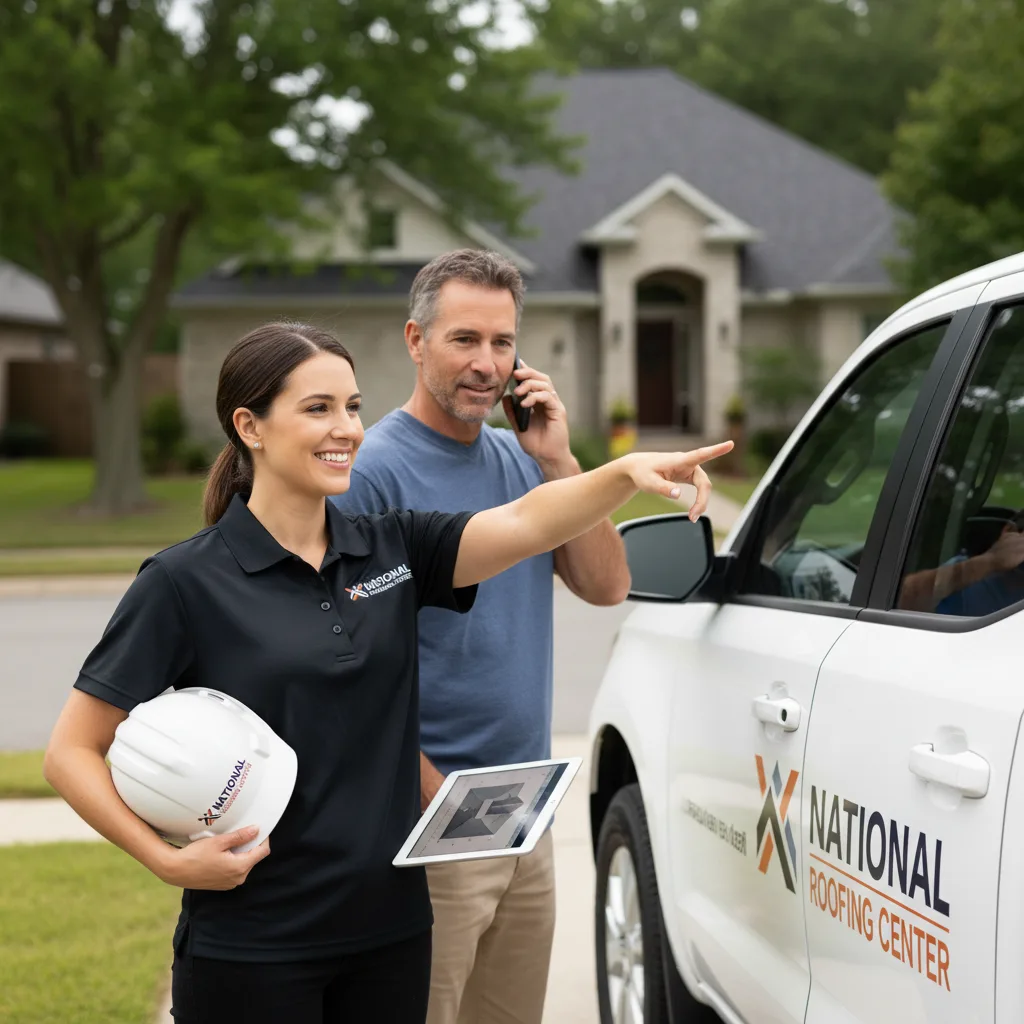 National Roofing Center customer support in Fisherville